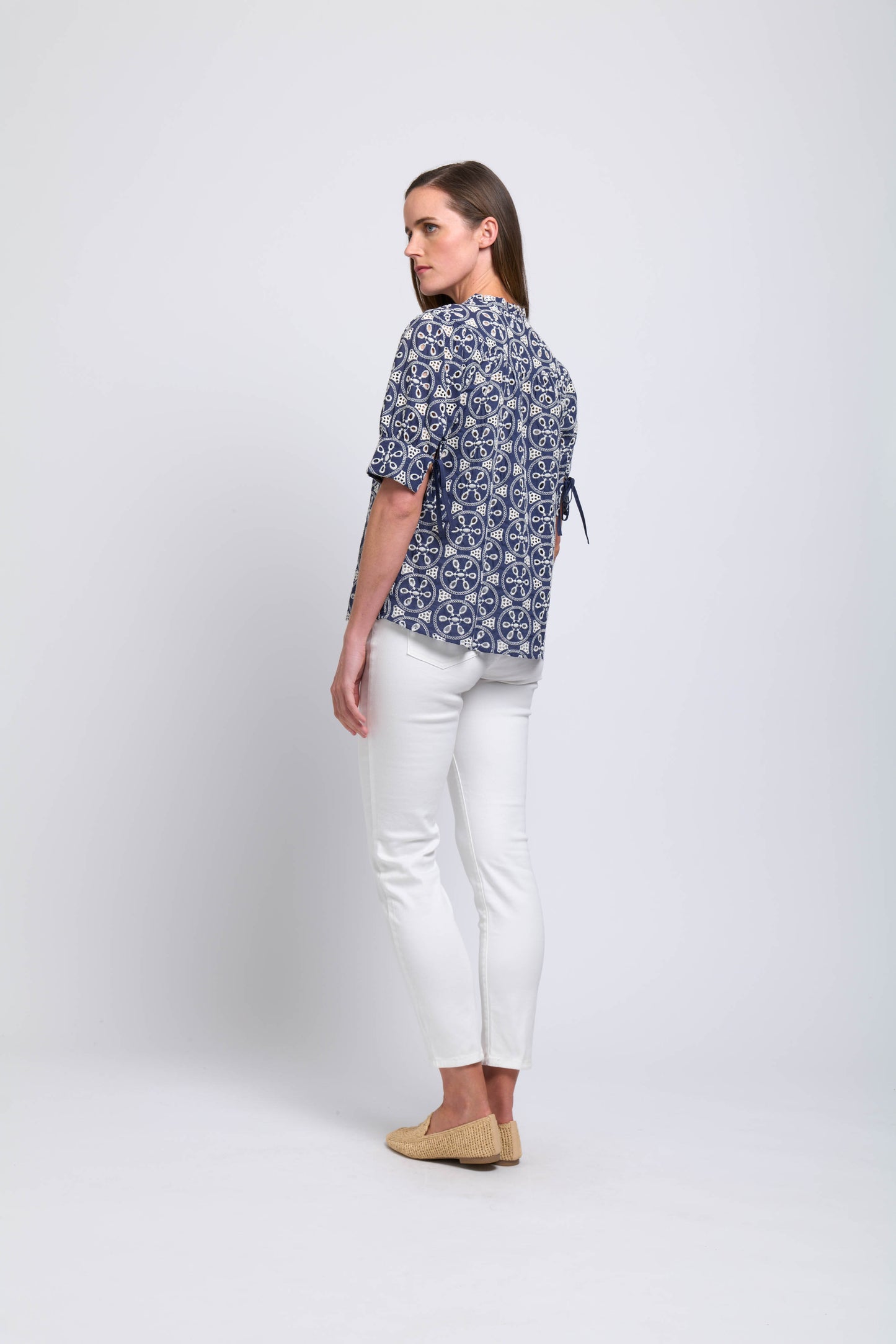 Heart Strings Top - Navy