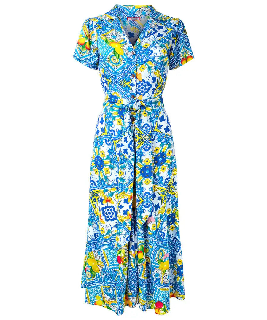 Sicily Dreams Shirt Dress