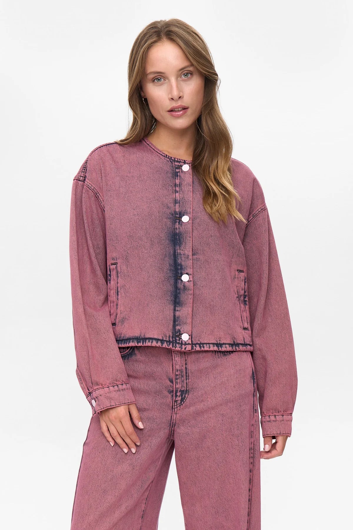 Nubrooklyn Jacket - Pink Denim