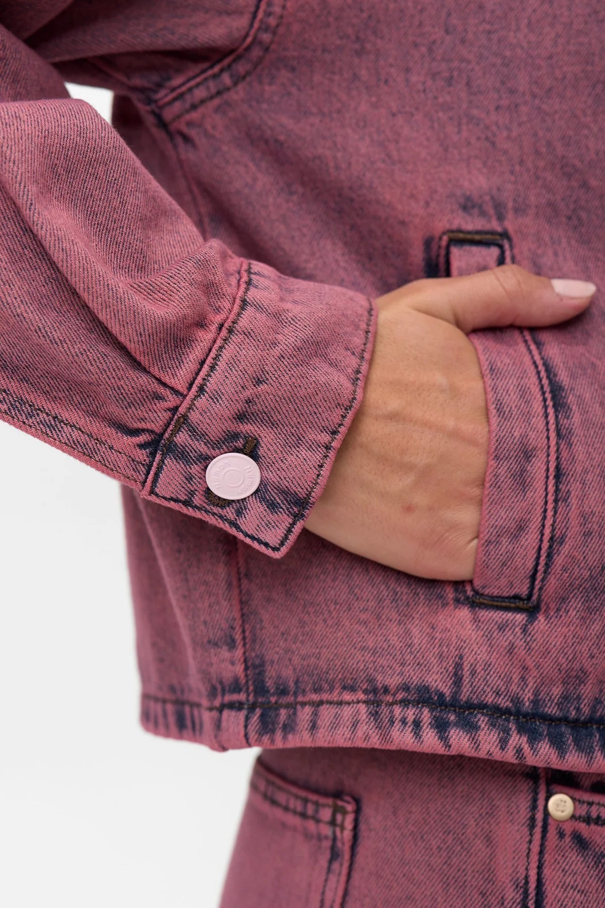Nubrooklyn Jacket - Pink Denim