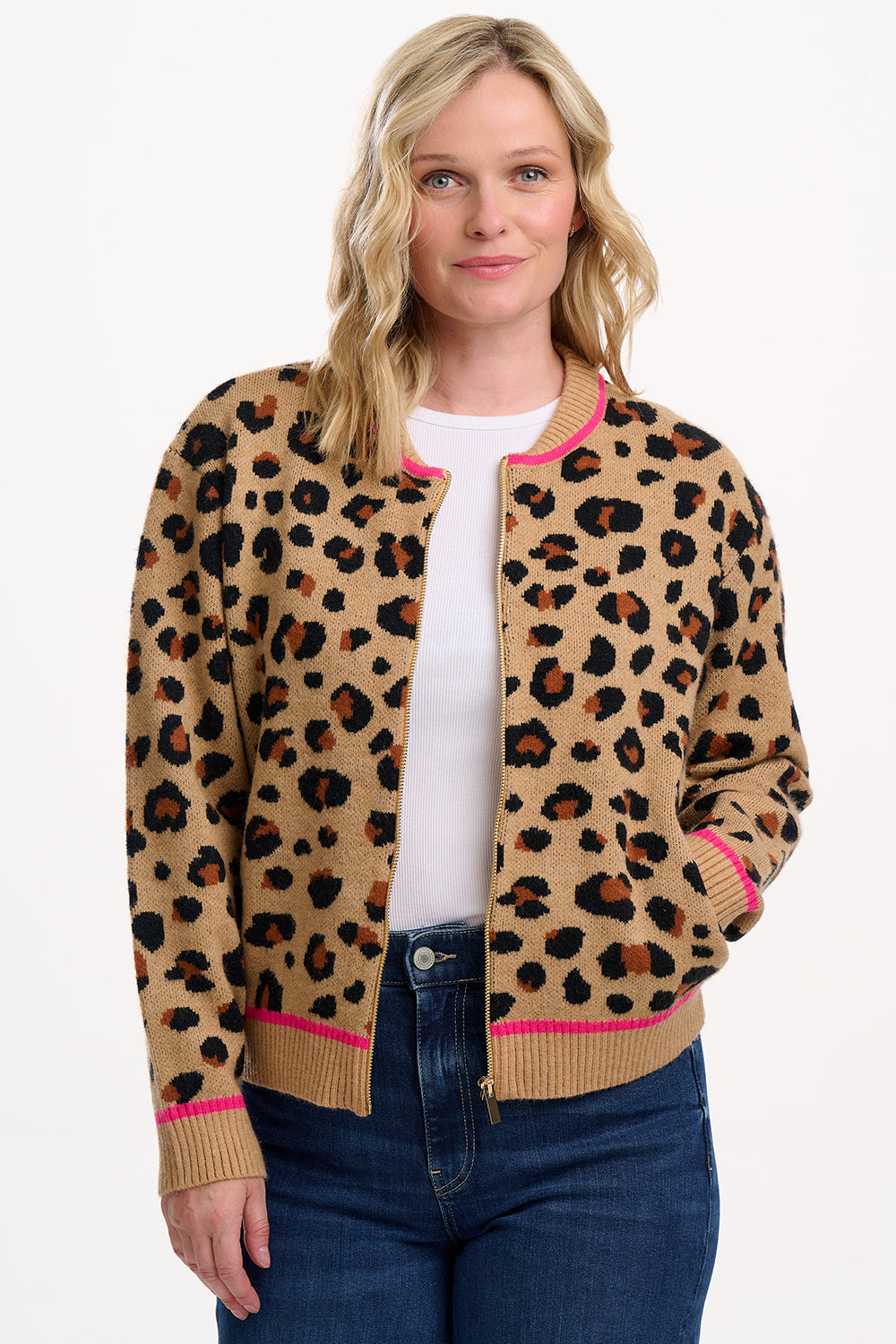 Solana Knitted Bomber