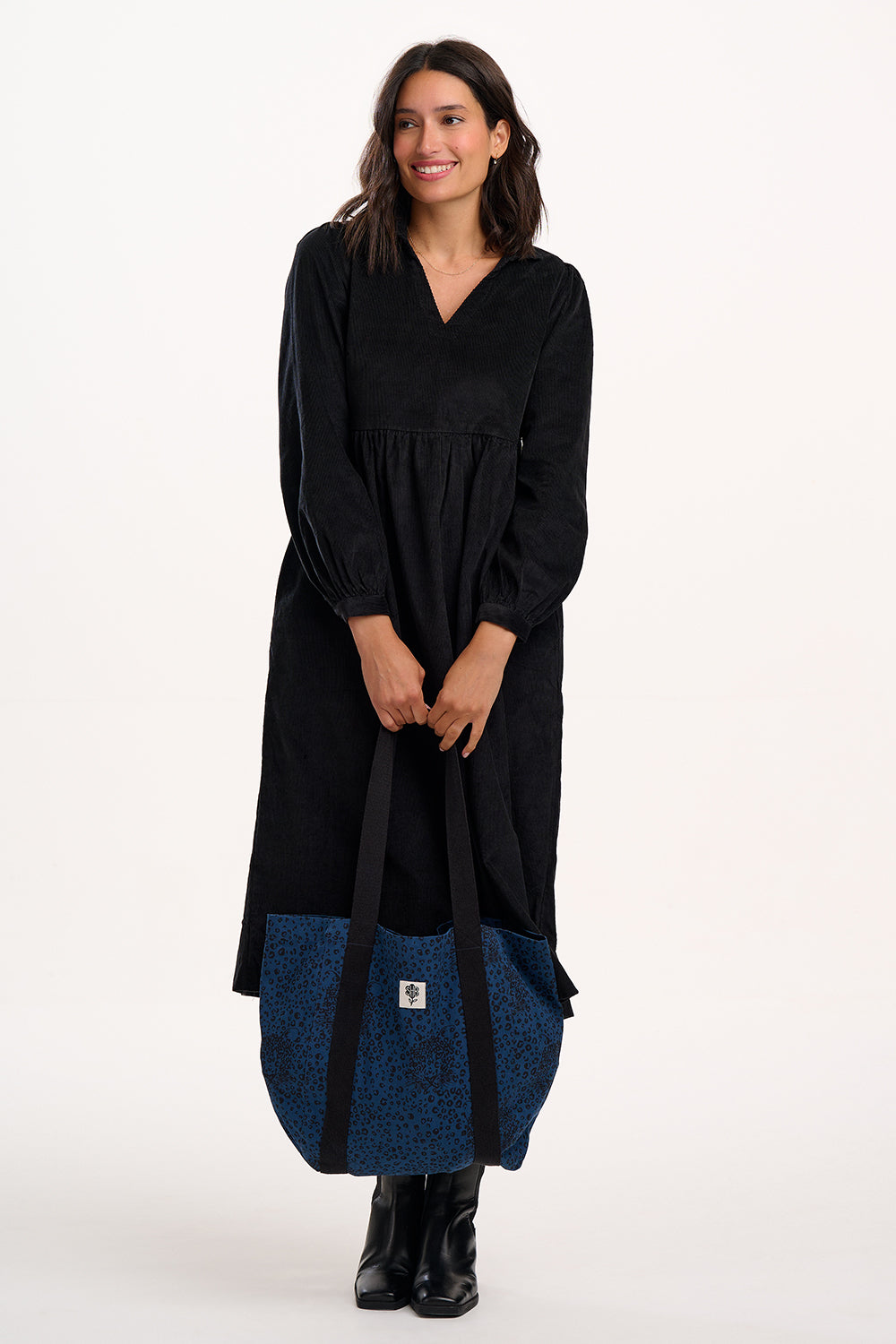Adrianna Midi Smock Dress