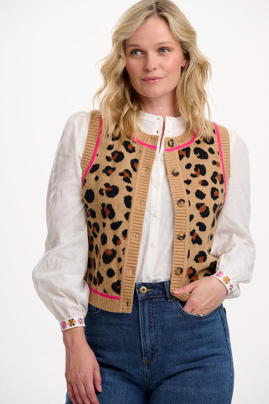 Natalie Knitted Waistcoat