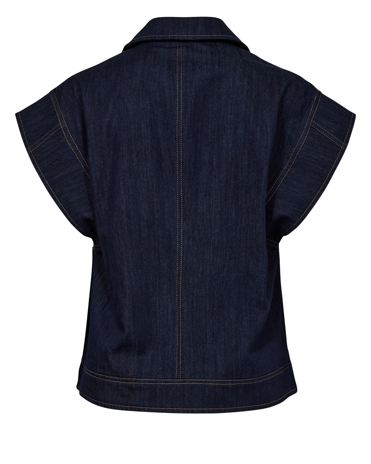 Nuchiku Dark Blue Denim Waistcoat