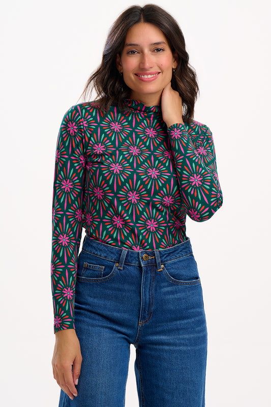 Annika Turtleneck Jersey top